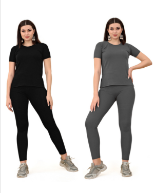 Women's Mario Track-Suit Sets - Stretchable & Comfortable Activewear | Kushona Vastra